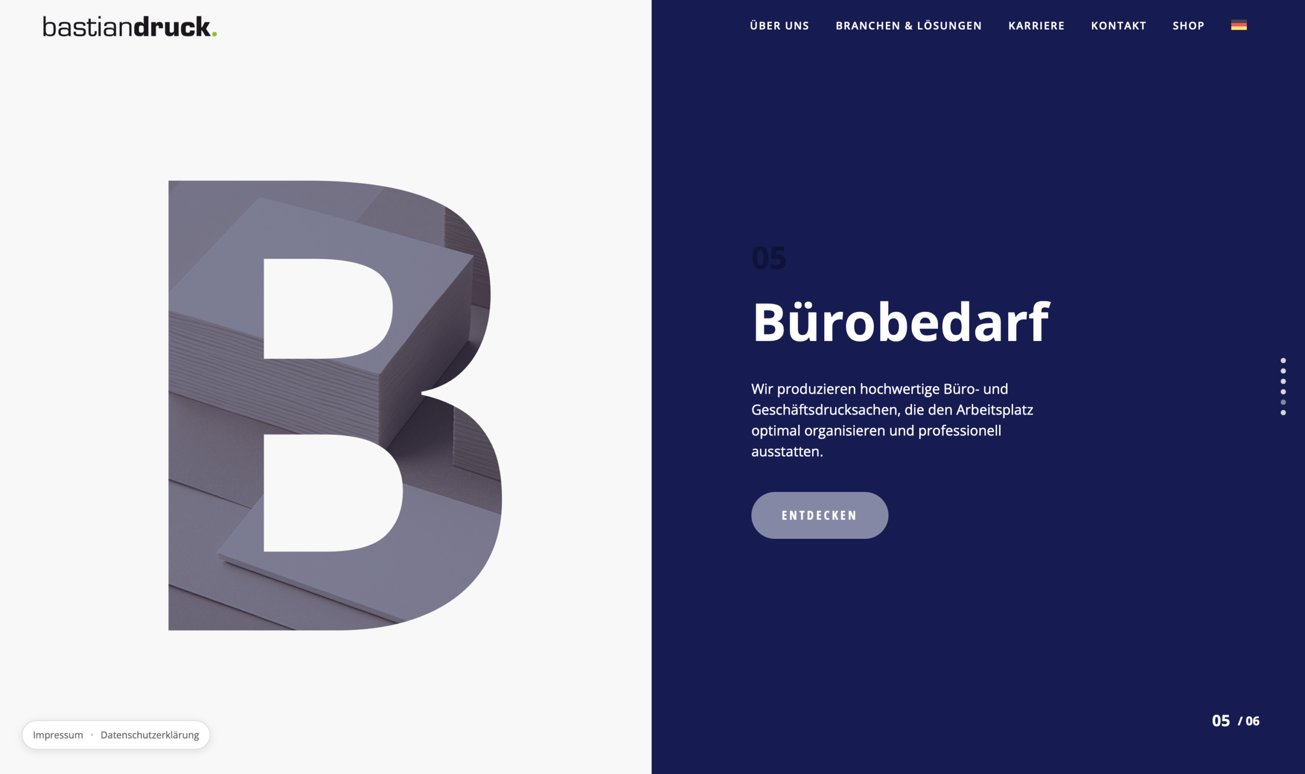 Silvano Falivena Webdesign Referenz